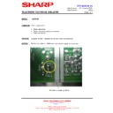 Sharp 28LF-94H (serv.man6) Technical Bulletin
