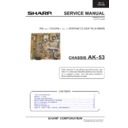Sharp 28LF-94H Service Manual