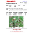 Sharp 32HW-53 (serv.man18) Technical Bulletin