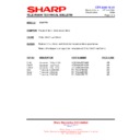 Sharp 32JF-77 (serv.man18) Technical Bulletin