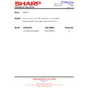 Sharp 32JF-77 (serv.man21) Technical Bulletin