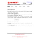 Sharp 32LW-92H (serv.man10) Technical Bulletin