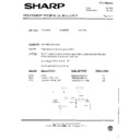 Sharp 37AM-23H (serv.man10) Technical Bulletin