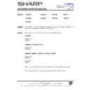 Sharp 37AM-23H (serv.man14) Technical Bulletin