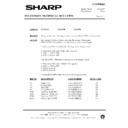 Sharp 37AM-23H (serv.man17) Technical Bulletin