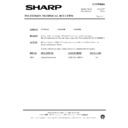 Sharp 37AM-23H (serv.man18) Technical Bulletin