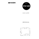Sharp 37AT-25H (serv.man7) User Guide / Operation Manual