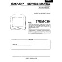 Sharp 37EM-33H (serv.man5) Service Manual