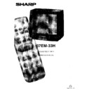 Sharp 37EM-33H (serv.man6) User Guide / Operation Manual