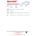 Sharp 37FT-15H (serv.man4) Technical Bulletin