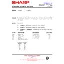 Sharp 51DS-03H (serv.man16) Technical Bulletin