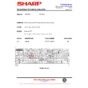 Sharp 51DS-03H (serv.man30) Technical Bulletin