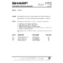 Sharp 51DT-25H (serv.man27) Technical Bulletin