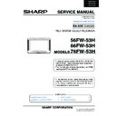 Sharp 56FW-53H (serv.man13) Service Manual