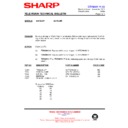 Sharp 59CS-03IR (serv.man11) Technical Bulletin