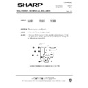 Sharp 59CS-05H (serv.man38) Technical Bulletin