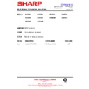 Sharp 59ES-05H Technical Bulletin