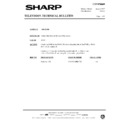 Sharp 66CS-03H (serv.man37) Technical Bulletin