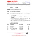 Sharp 66DS-03H (serv.man15) Technical Bulletin