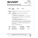 Sharp 66DS-05H (serv.man47) Technical Bulletin