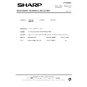 Sharp 66DS-05H (serv.man48) Technical Bulletin