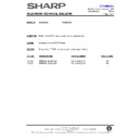 Sharp 66DW-18H (serv.man38) Technical Bulletin