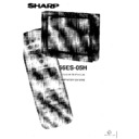 Sharp 66ES-05H (serv.man9) User Guide / Operation Manual