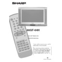 Sharp 66GF-64 (serv.man10) User Guide / Operation Manual