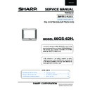 Sharp 66GS-62 (serv.man3) Service Manual