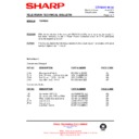 Sharp 76FW-53H (serv.man52) Technical Bulletin
