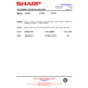 Sharp 76FW-53H (serv.man58) Technical Bulletin