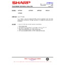 Sharp 76FW-53H (serv.man61) Technical Bulletin