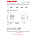 Sharp 76GF-64H (serv.man35) Technical Bulletin