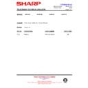 Sharp 76GF-64H (serv.man36) Technical Bulletin
