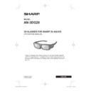 Sharp AN-3DG20 (serv.man2) User Guide / Operation Manual