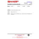 Sharp CV-2121H (serv.man9) Technical Bulletin