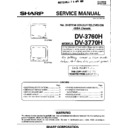 Sharp DV-3760H (serv.man3) Service Manual