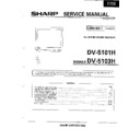 Sharp DV-5101H (serv.man4) Service Manual