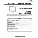 Sharp LC-13B4E (serv.man2) Service Manual