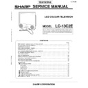 Sharp LC-13C2E (serv.man3) Service Manual