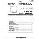 lc-13sh1e (serv.man3) service manual