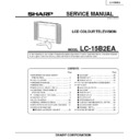Sharp LC-15B2EA (serv.man6) Service Manual