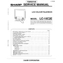 Sharp LC-15C2E (serv.man9) Service Manual