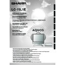 Sharp LC-15L1E (serv.man17) User Guide / Operation Manual