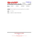 Sharp LC-15SH1E (serv.man22) Technical Bulletin