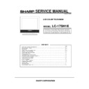 Sharp LC-17SH1E (serv.man3) Service Manual