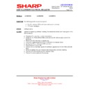 Sharp LC-19SH7E (serv.man4) Technical Bulletin