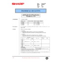 Sharp LC-20A2E (serv.man17) Technical Bulletin