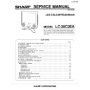 Sharp LC-20C2EA Specification
