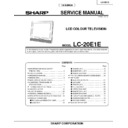 Sharp LC-20E1E (serv.man9) Service Manual